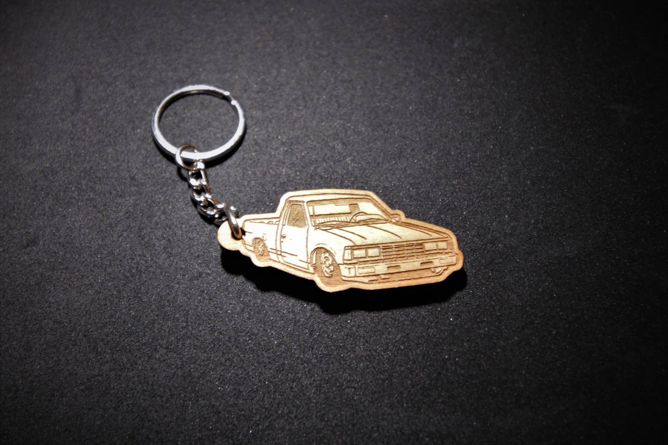 laser engraved key chains